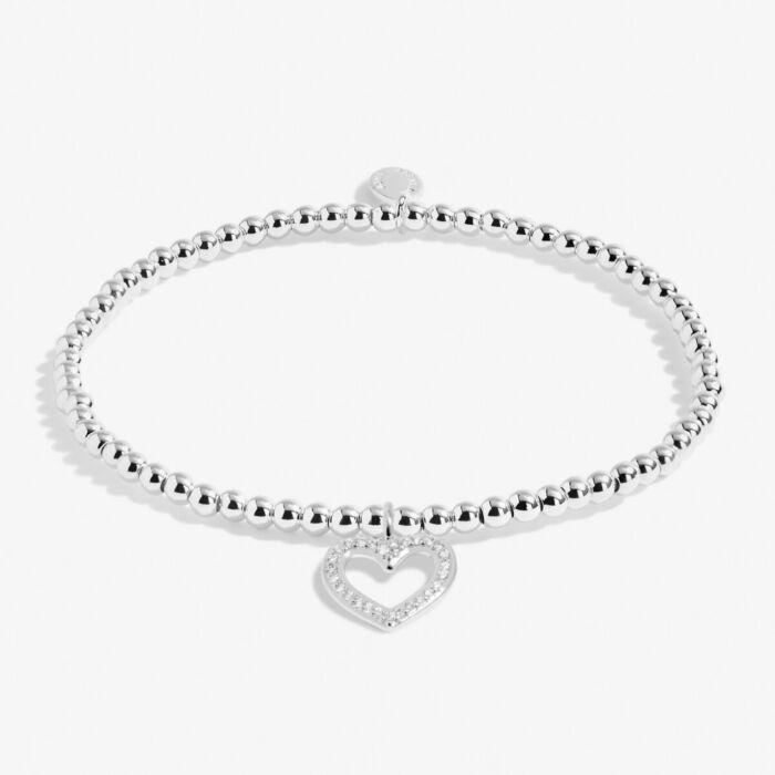 Joma Jewellery A Little 'Happy Birthday Sister' Bracelet In Silver Plating